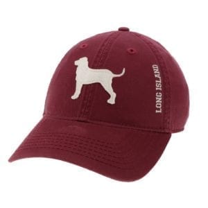 A Maroon Cap with an Animal for Sale Image