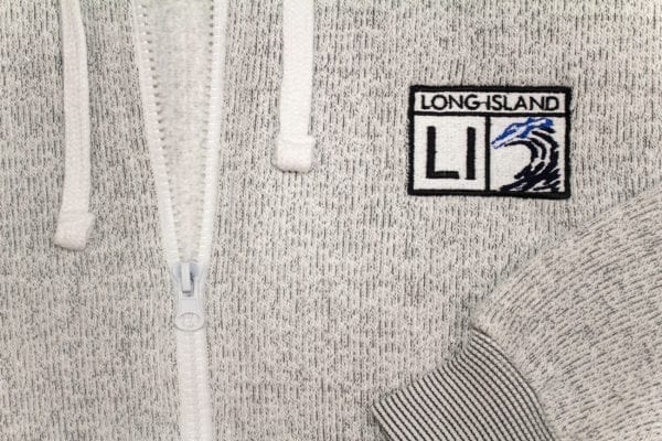 A Closer View of the Long Island Grey Hoodie Image