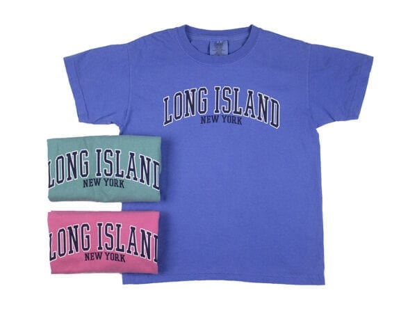 set of T-shirts with text