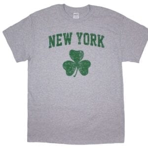 Gray shirt with New York Text