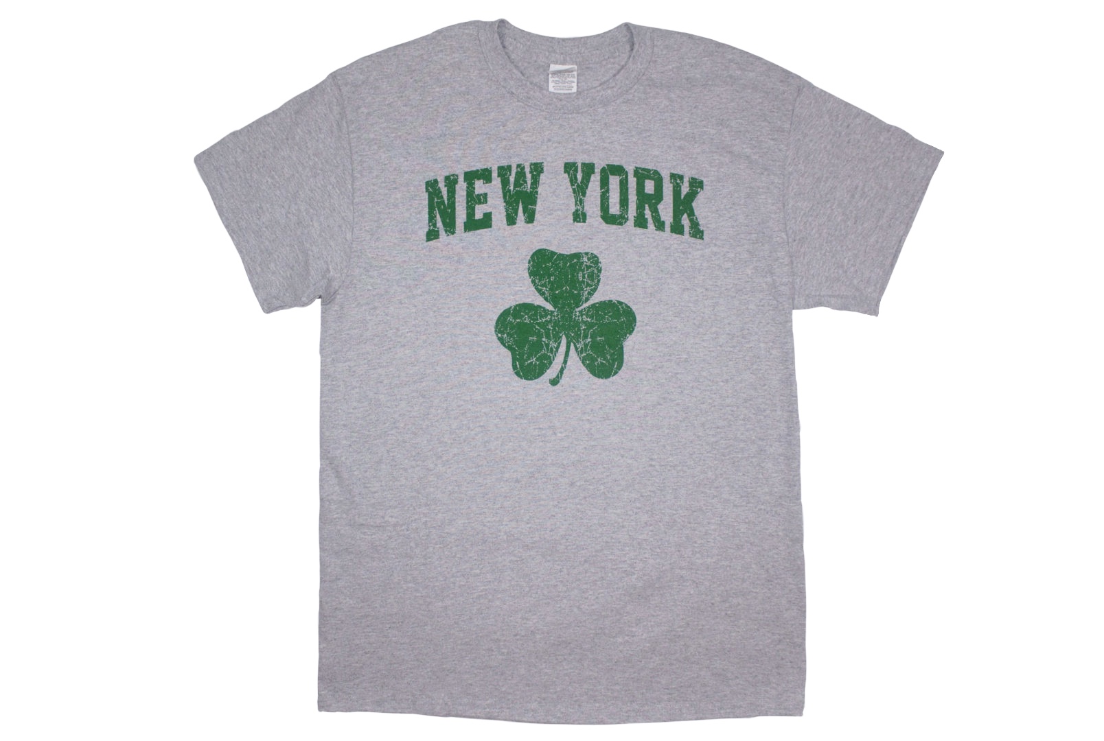 Gray shirt with New York Text
