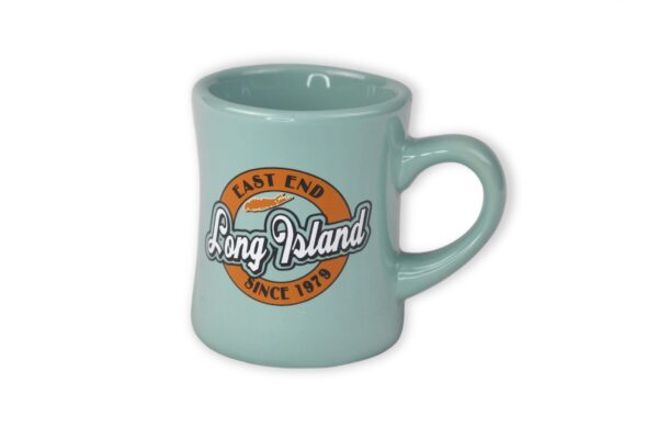 Long Island Diner Mug Teal Color Image