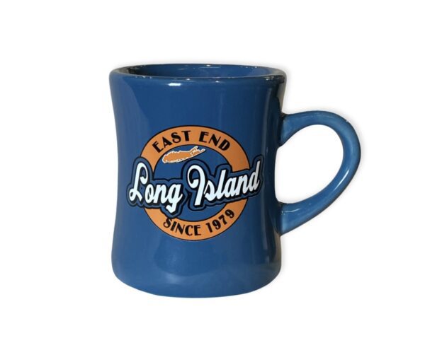Long Island Diner Mug Blue Color Image