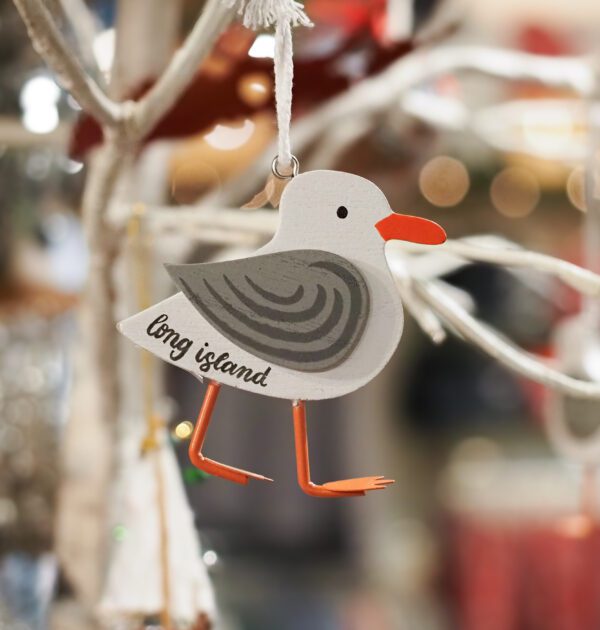 Long Island Seagull Ornament