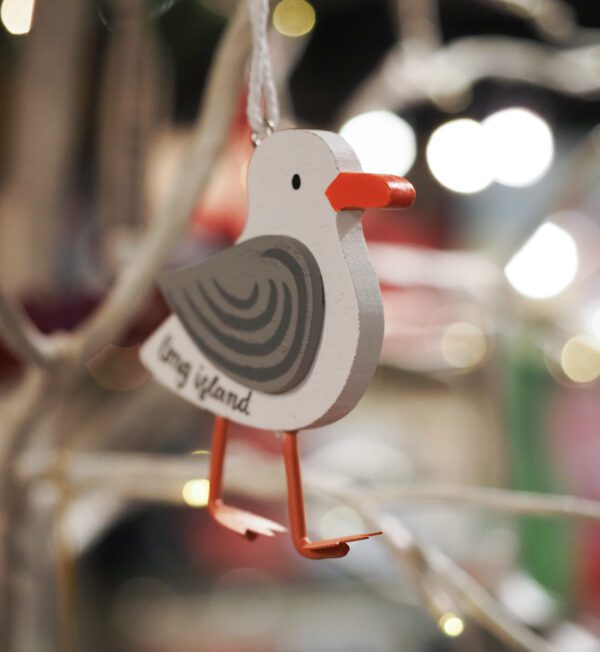 Long Island Seagull Ornament - Image 2