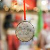 Port Jefferson Harbor Nautical Chart Ornament