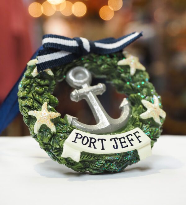 Port Jeff Wreath Ornament