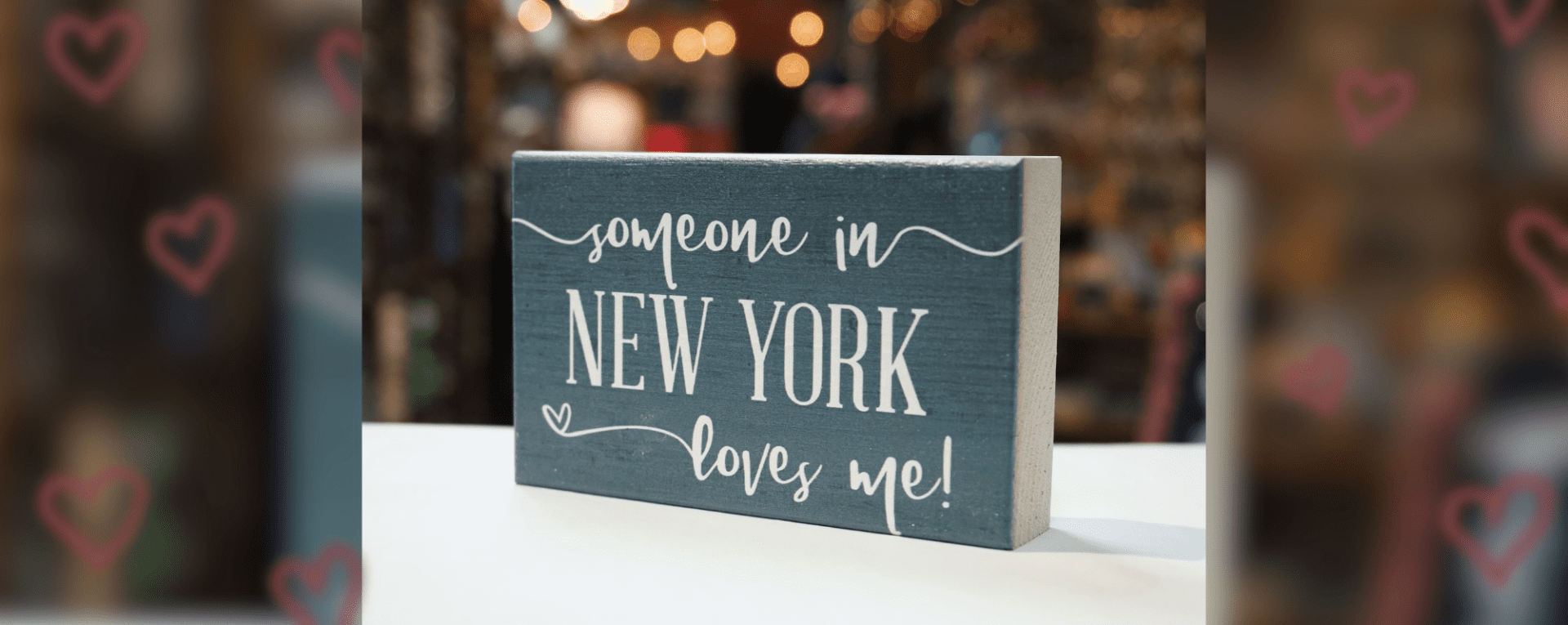 someone in New York loves me sign cover