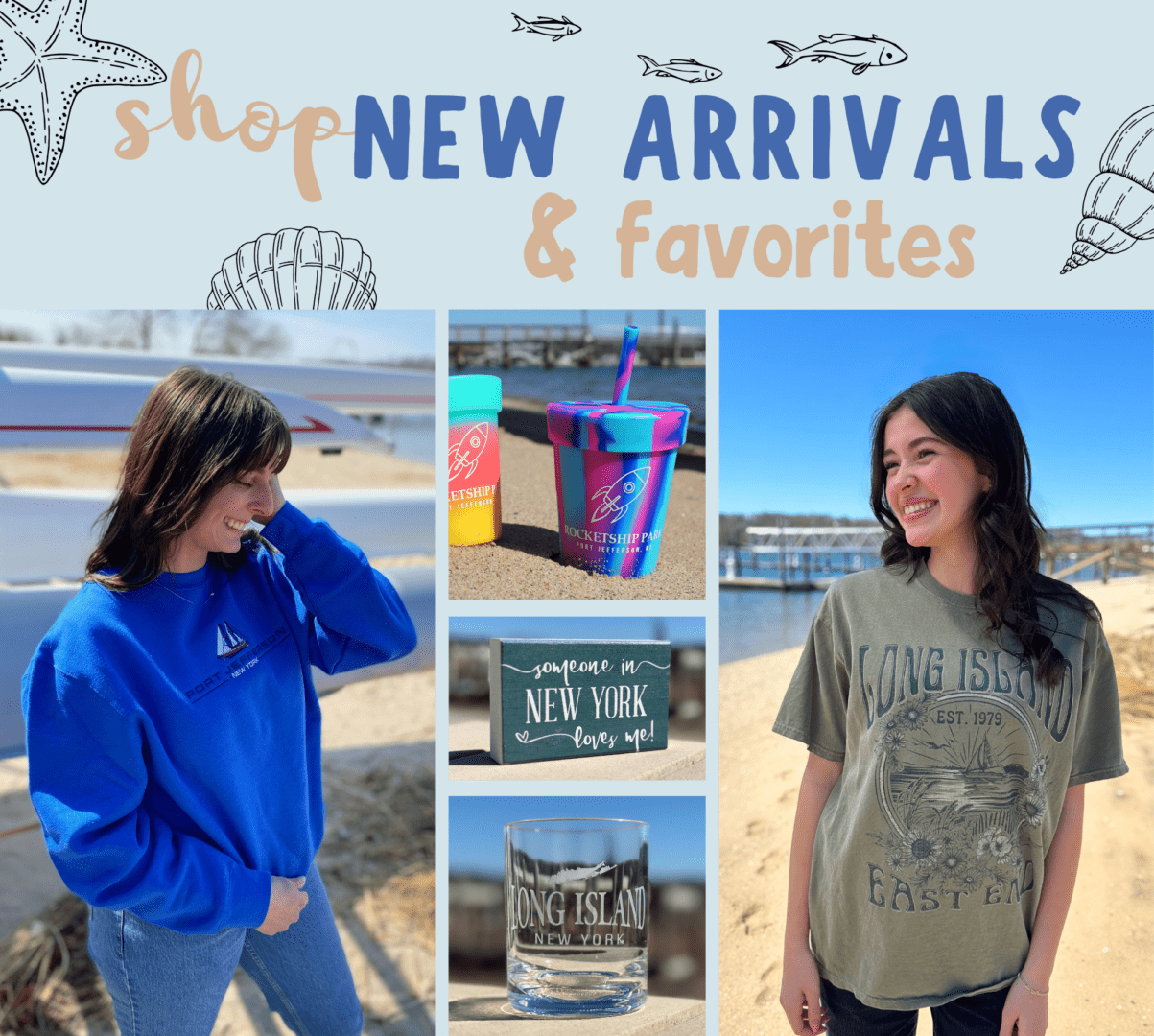 New Arrivals and Favorites