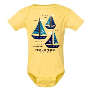 Rigby Sailboat Onesie