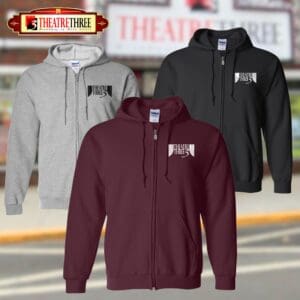 Theatre Three Adult Full Zip Hood
