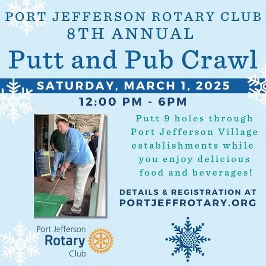 Port Jeff Rotary Putt and Pub Crawl