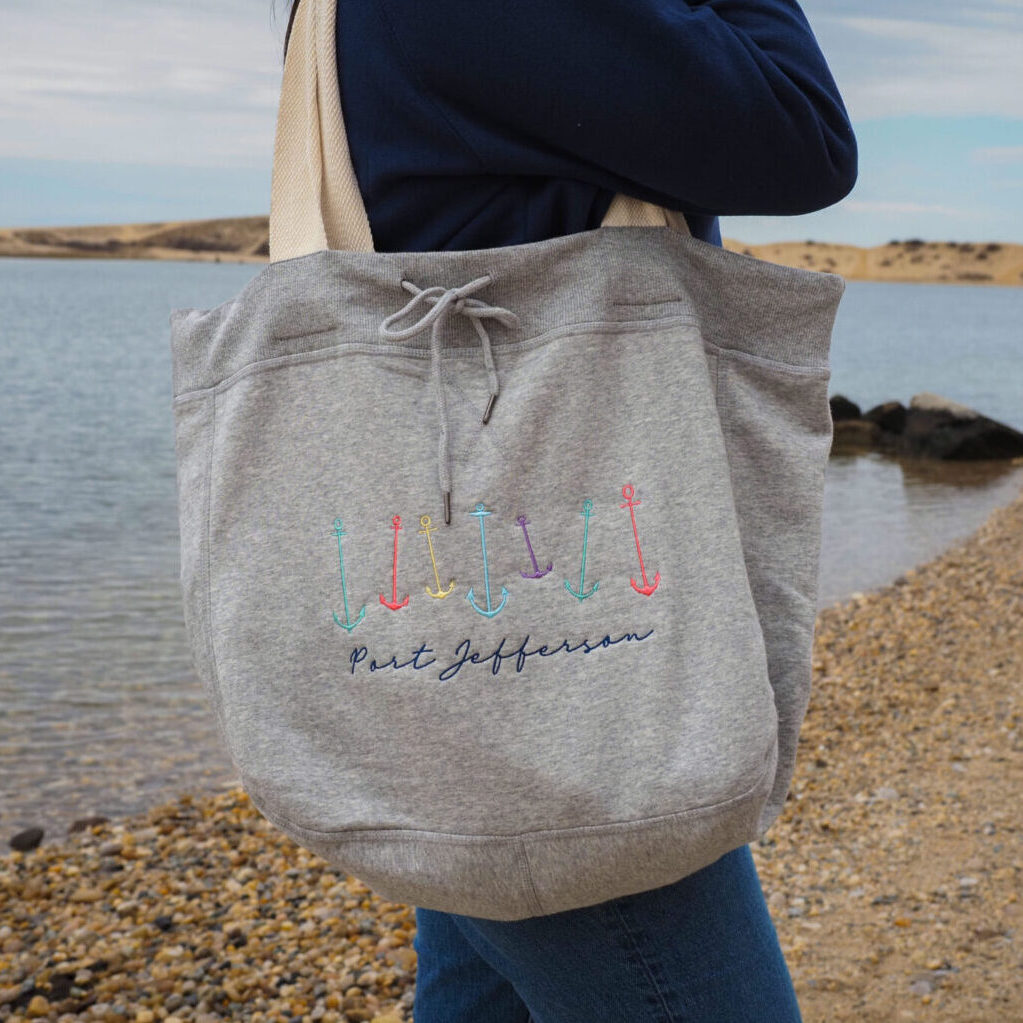 PJ Embroidered Anchor Bag