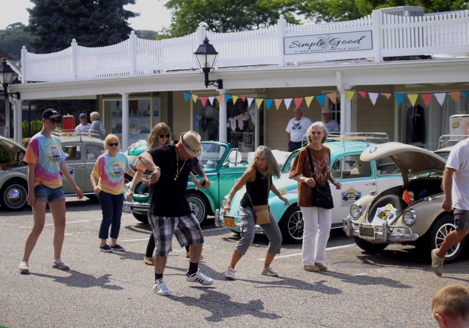 dancing at the 40th anniversary